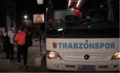 Trabzonspor kafilesi, Gaziantep'e gitti