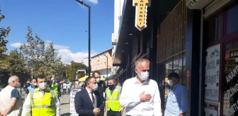 Çekmeköy'de kaymakam ve belediye başkanından korona virüs denetimi
