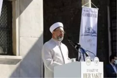 Diyanet İşleri Başkanı Erbaş, 'Camiler ve Din Görevlileri Haftası'nın açılış programına katıldı Diyanet İşleri Başkanı Erbaş, 'Camiler ve Din Görevlileri Haftası'nın açılış programına katıldı