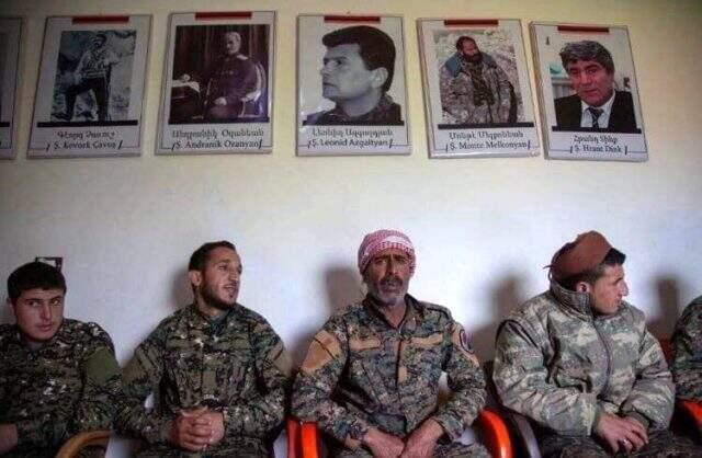 İşgal altındaki Karabağ'da Ermenistan-PKK/YPG işbirliği! İşgal altındaki Karabağ'da Ermenistan-PKK/YPG işbirliği!