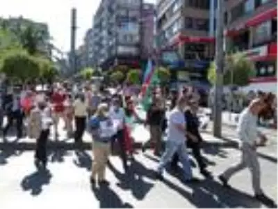 Kadıköy'den Azerbaycan'a destek eylemi Kadıköy'den Azerbaycan'a destek eylemi