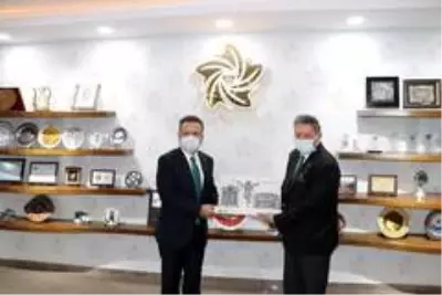 Vali Aksoy NTO'yu ziyaret etti Vali Aksoy NTO'yu ziyaret etti