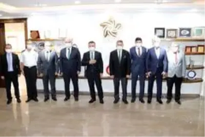 Vali Aksoy NTO'yu ziyaret etti Vali Aksoy NTO'yu ziyaret etti