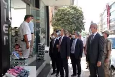 Vali ile fırıncının ilginç 'maske' diyalogu Vali ile fırıncının ilginç 'maske' diyalogu