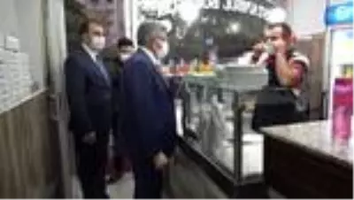 Van Valisi Bilmez'in katılımıyla korona virüs denetimleri sürüyor Van Valisi Bilmez'in katılımıyla korona virüs denetimleri sürüyor