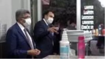 Van Valisi Bilmez'in katılımıyla korona virüs denetimleri sürüyor Van Valisi Bilmez'in katılımıyla korona virüs denetimleri sürüyor