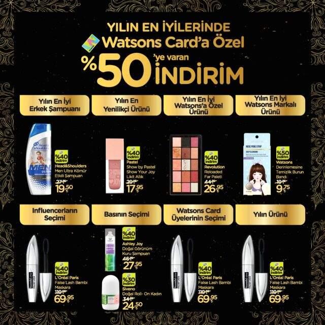 Watsons Ekim ayı kataloğu yayınlandı! Watsons Ekim ayı kataloğunda neler var? Watsons Ekim ayı kataloğunda neler var?