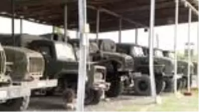 Son dakika: AA ekibi, Ermenistan ordusundan ele geçirilen silah, mühimmat ve araçları görüntüledi Son dakika: AA ekibi, Ermenistan ordusundan ele geçirilen silah, mühimmat ve araçları görüntüledi