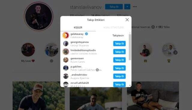Galatasaray'ın gündemindeki Ivanov, sarı kırmızılıları takip etmeye başladı