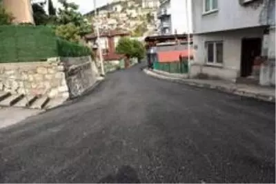 Gültepe Namık Kemal Caddesi asfaltlandı Gültepe Namık Kemal Caddesi asfaltlandı