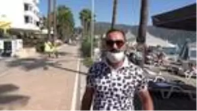Marmaris'te İngiliz turistler ülkelerine dönmek istemiyor Marmaris'te İngiliz turistler ülkelerine dönmek istemiyor