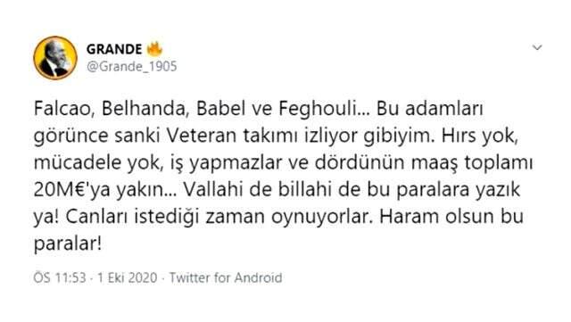 Rangers maçı sonrası Ryan Babel, gösterdiği performansla taraftarı çileden çıkardı Rangers maçı sonrası Ryan Babel, gösterdiği performansla taraftarı çileden çıkardı