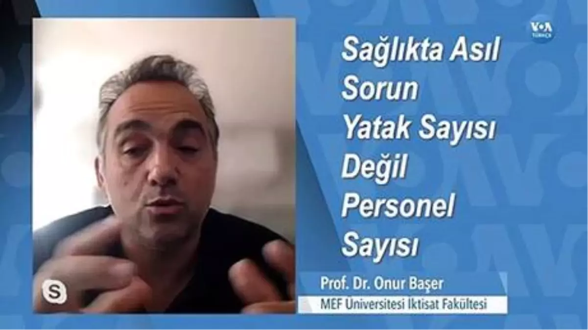 'Sağlıkta Asıl Sorun Yatak Sayısı Değil Personel Eksikliği'