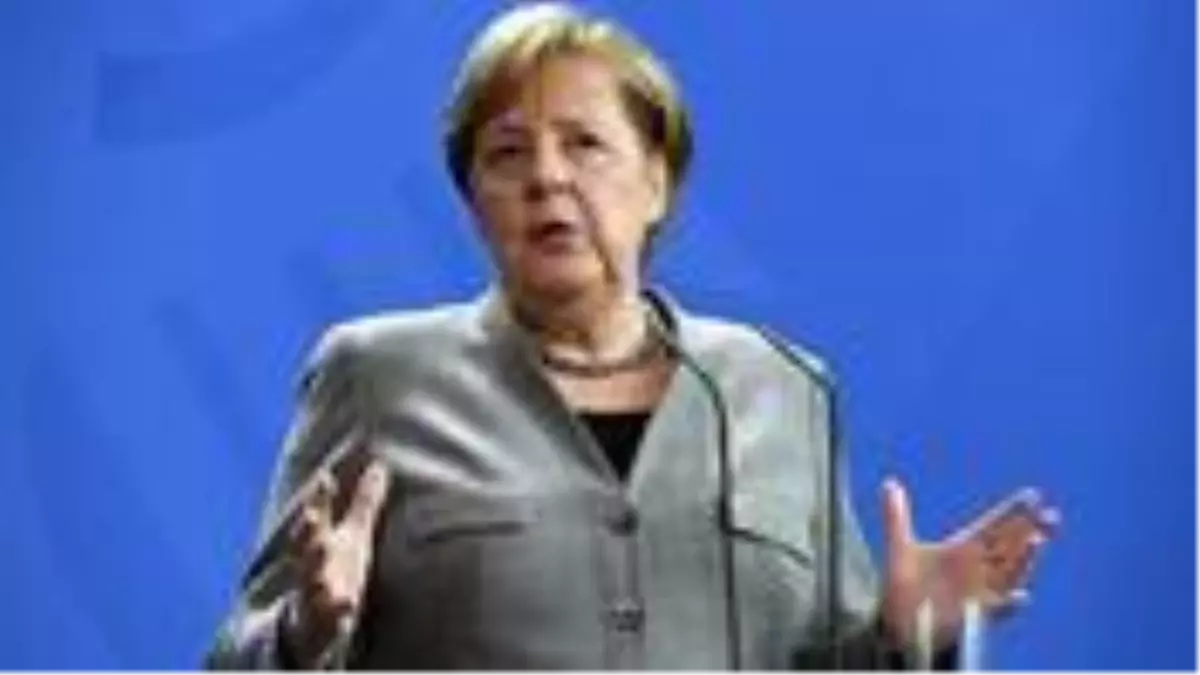 Son Dakika! Almanya Başbakanı Angela Merkel: Türkiye ile AB anlaşmasını görüşmek istiyoruz