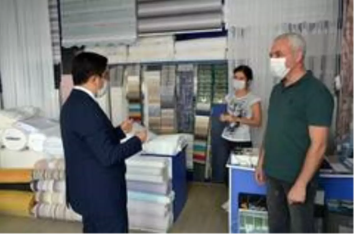 Bozdoğan'da Korona virüs denetimi