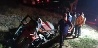 Son dakika haberi... Elazığ'da kamyon ve müdahaleye giden itfaiye aracı devrildi: 3 yaralı