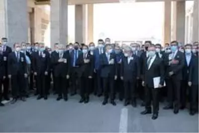 Eski Bakan Zeki Ergezen için TBMM'de Devlet Töreni düzenlendi