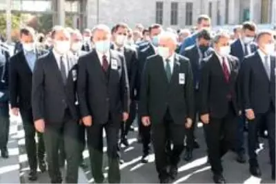 Eski Bakan Zeki Ergezen için TBMM'de Devlet Töreni düzenlendi