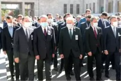 Eski Bakan Zeki Ergezen için TBMM'de Devlet Töreni düzenlendi