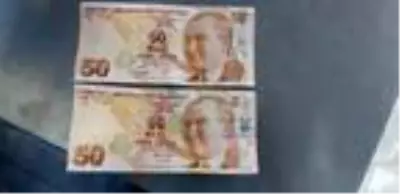 Kırşehirli manav, hatalı basım 50 lirayı 70 bin TL'den satışa çıkardı