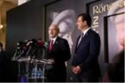 Kılıçdaroğlu Fatih Sultan Mehmet tablosunun ön gösterim programına katıldı Kılıçdaroğlu Fatih Sultan Mehmet tablosunun ön gösterim programına katıldı
