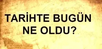 Tarihte bugün ne oldu? 3 Ekim tarihinde ne oldu, kim doğdu, kim öldü, hangi önemli olaylar oldu? İşte, 3 Ekim'de yaşananlar!