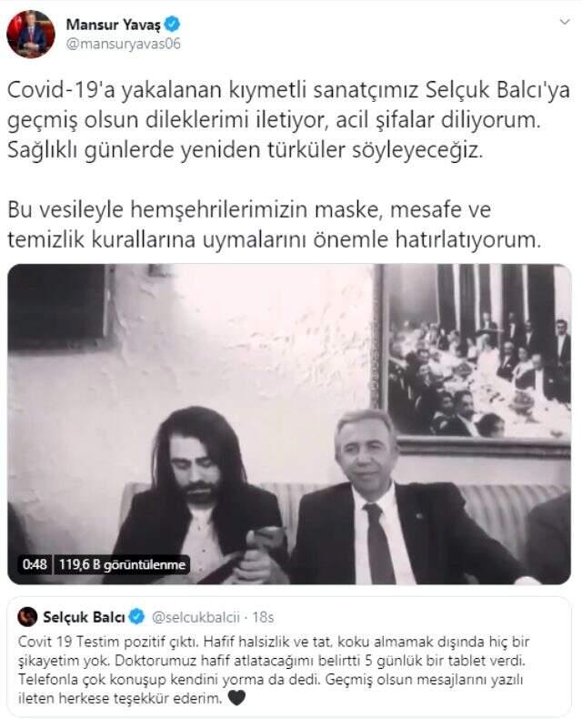 Ünlü şarkıcı Selçuk Balcı koronavirüse yakalandı