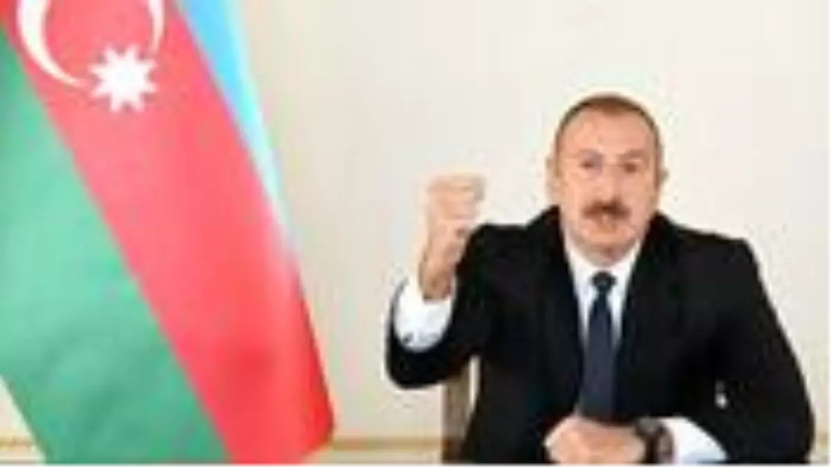 Aliyev müjdeyi verdi: İşgal altındaki Madagiz'e Azerbaycan bayrağını diktik