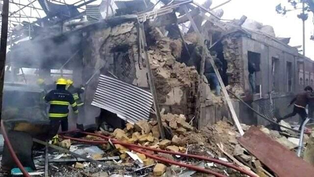 Son Dakika! Ermenistan, Azerbaycan'ın Gence şehrindeki sivil yerleşim alanlarına füzelerle saldırdı: 1 ölü, 4 yaralı