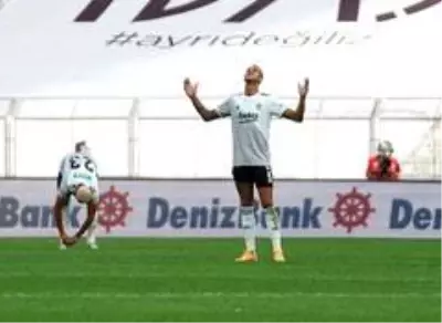 Beşiktaş Gençlerbirliği'ne 1-0 yenildi