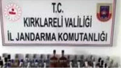670 litre kaçak içki ele geçirildi - KIRKLARELİ 670 litre kaçak içki ele geçirildi - KIRKLARELİ