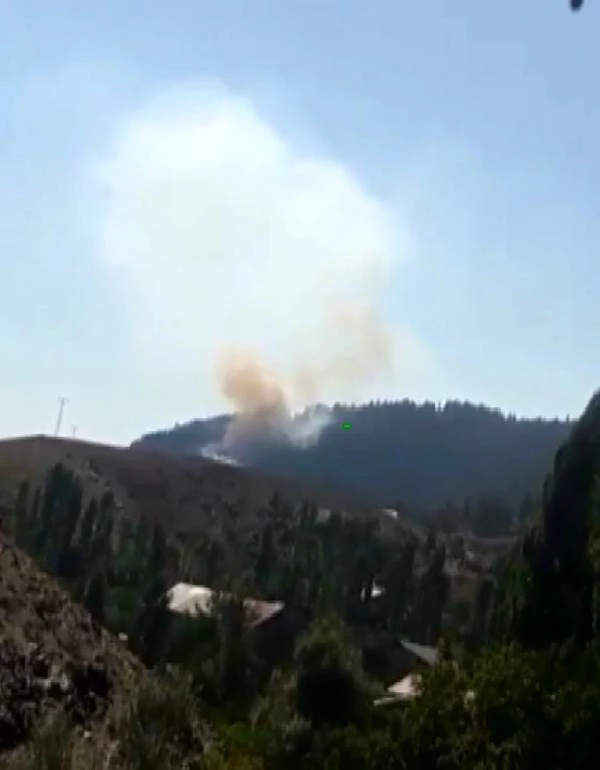 Son dakika gündem: Adana Feke'de orman yangını (1) - Haber