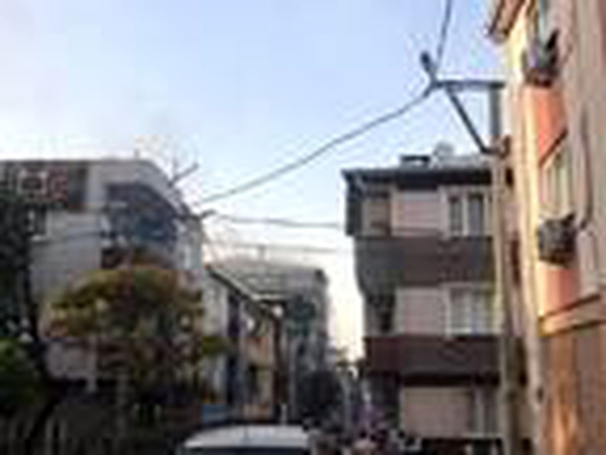 Apartmanda meydana gelen patlama paniğe neden oldu