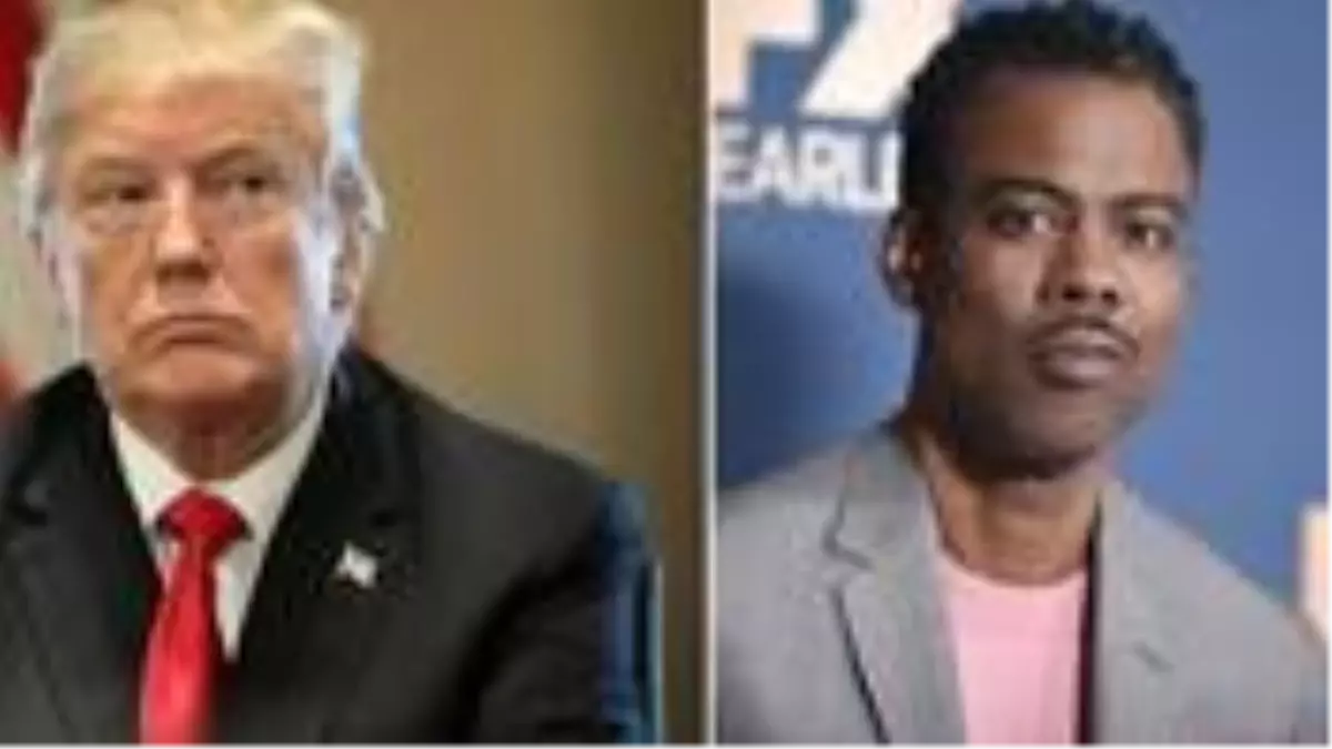 Komedyen Chris Rock'tan koronavirüse yakalanan Donald Trump'a beddua: Kalbim seninle kovid