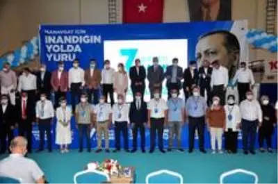 AK Parti Manavgat İlçe Başkanı Halimoğlu yeniden seçildi AK Parti Manavgat İlçe Başkanı Halimoğlu yeniden seçildi