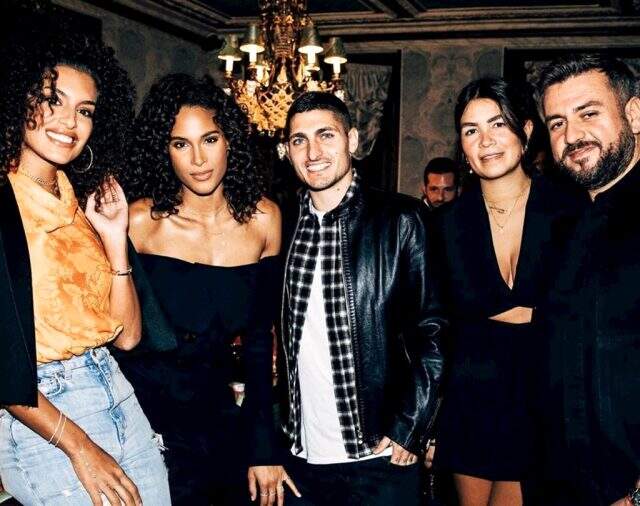 Ünlü model Bruna'nın doğum günü partisinde koronayı hiçe sayan PSG'li Verratti ile Mbappe, fena dağıttı
