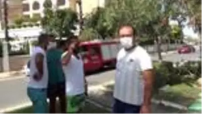 Virajı alamayan otomobil takla attı Virajı alamayan otomobil takla attı