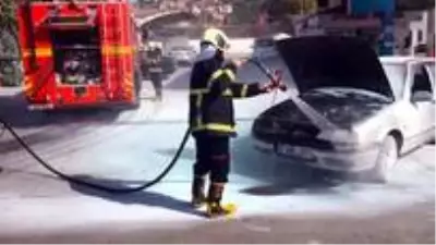 Akaryakıt istasyonunda yangın paniği