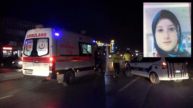 Arnavutköy'de otomobilin çarptığı genç kız kamyonun altında kalarak can verdi