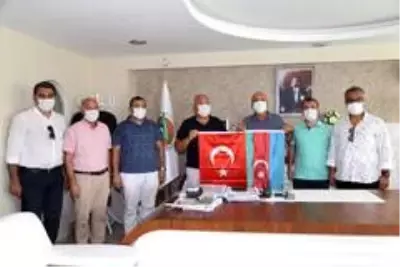 Başkan Şahin'den Çavuşoğlu'na tebrik ziyareti Başkan Şahin'den Çavuşoğlu'na tebrik ziyareti