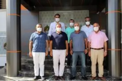 Başkan Şahin'den Çavuşoğlu'na tebrik ziyareti Başkan Şahin'den Çavuşoğlu'na tebrik ziyareti