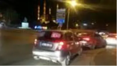 Edirne'de Azerbaycan'a destek konvoyu Edirne'de Azerbaycan'a destek konvoyu