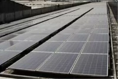 Enerjisini güneşten alan dev fabrika, yıllık 500 bin TL'lik tasarruf sağlıyor Enerjisini güneşten alan dev fabrika, yıllık 500 bin TL'lik tasarruf sağlıyor