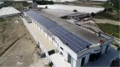 Enerjisini güneşten alan dev fabrika, yıllık 500 bin TL'lik tasarruf sağlıyor Enerjisini güneşten alan dev fabrika, yıllık 500 bin TL'lik tasarruf sağlıyor