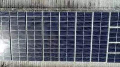 Enerjisini güneşten alan dev fabrika, yıllık 500 bin TL'lik tasarruf sağlıyor Enerjisini güneşten alan dev fabrika, yıllık 500 bin TL'lik tasarruf sağlıyor