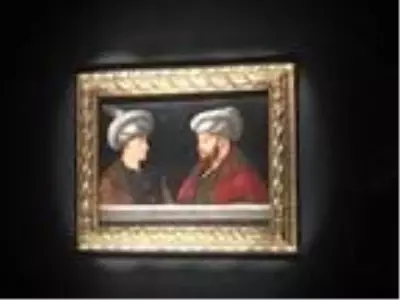 Fatih Sultan Mehmet'in tablosu ziyarete açıldı Fatih Sultan Mehmet'in tablosu ziyarete açıldı