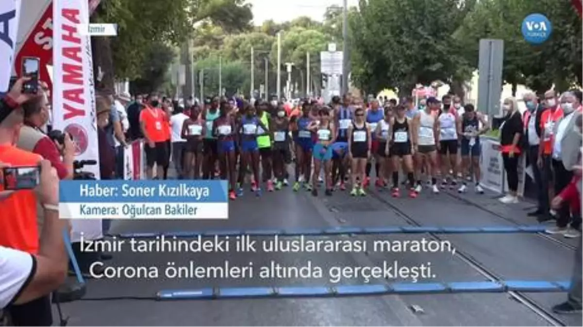 İzmir'in İlk Uluslararası Maratonu Koşuldu