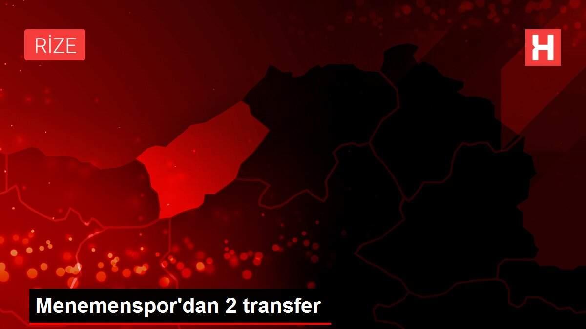 Menemenspor'dan 2 transfer