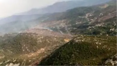 Alanya'daki orman yangınında 6 hektarlık alan zarar gördü Alanya'daki orman yangınında 6 hektarlık alan zarar gördü