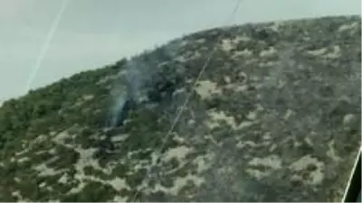 Alanya'daki orman yangınında 6 hektarlık alan zarar gördü Alanya'daki orman yangınında 6 hektarlık alan zarar gördü